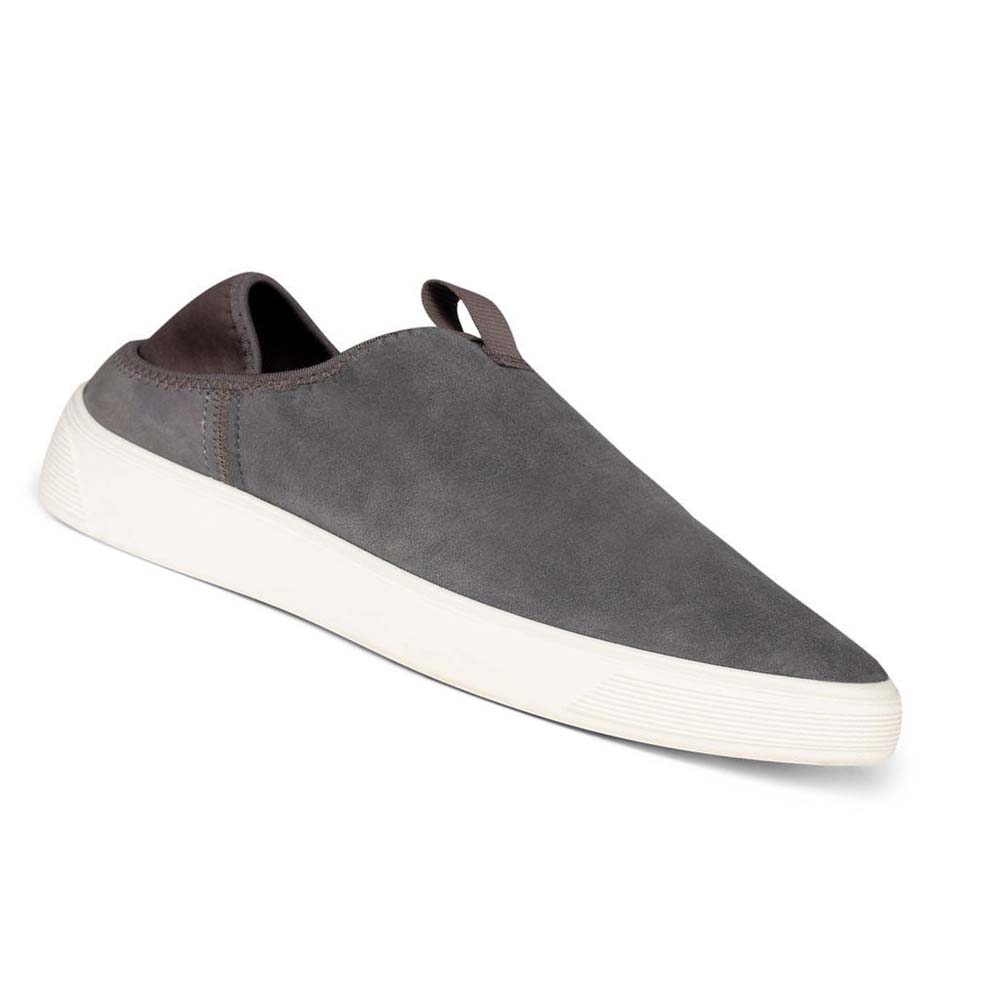 Pánské Boty Casual Ecco Street Tray Slip-on Šedé | CZ 500UZG